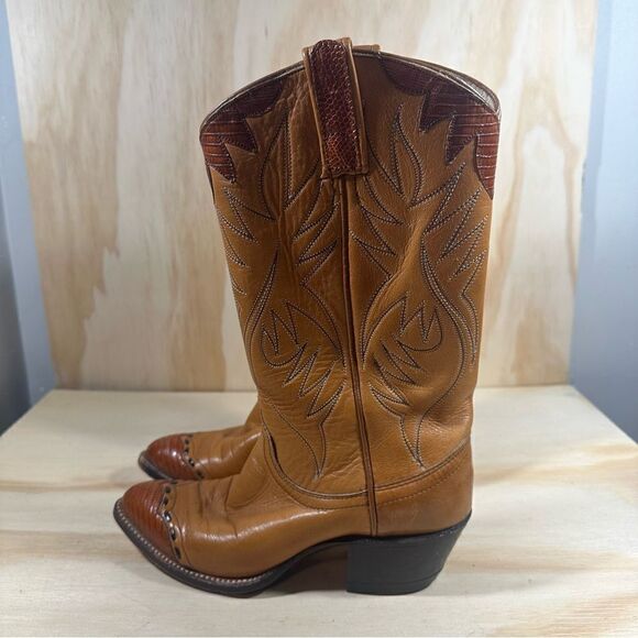 Dan Post Women’s Cowboy Western Boots Size 5 - Picture 1 of 11